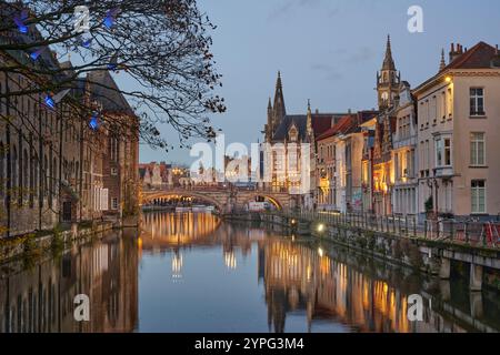 Gand, Flandre orientale, Belgique Banque D'Images