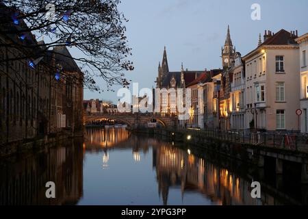 Gand, Flandre orientale, Belgique Banque D'Images