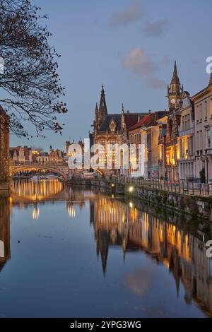 Gand, Flandre orientale, Belgique Banque D'Images