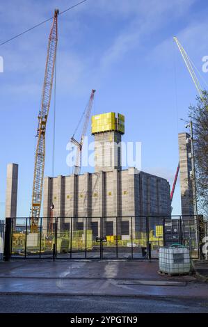 South Clyde Energy Centre construction site an Energy from Waste Facility (EFW), Bogmoor Road, Glasgow, Écosse, Royaume-Uni, Europe Banque D'Images