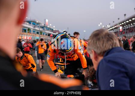 Doha, Katar. 30 novembre 2024. 30.11.2024, circuit international de Losail, Doha, formule 1 Qatar Airways Qatar Grand Prix 2024, photo Oscar Piastri (AUS), McLaren F1 Team Credit : dpa/Alamy Live News Banque D'Images