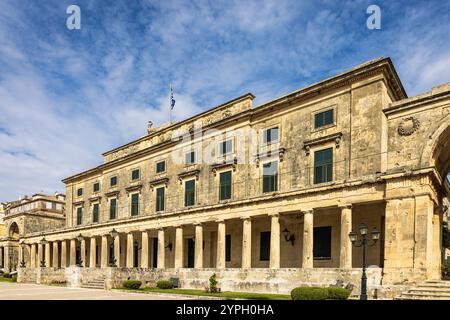 Le Palace of, Michael and préparGeorge à Corfu Town, Grèce Banque D'Images