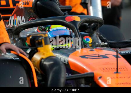 Doha, Katar. 30 novembre 2024. 30.11.2024, circuit international de Losail, Doha, formule 1 Qatar Airways Qatar Grand Prix 2024, photo Oscar Piastri (AUS), McLaren F1 Team Credit : dpa/Alamy Live News Banque D'Images