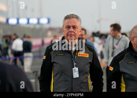 Doha, Katar. 30 novembre 2024. 30 novembre 2024, circuit international de Losail, Doha, Grand Prix de formule 1 Qatar Airways Qatar 2024, en photo Pirelli Motorsport Director Mario Isola Credit : dpa/Alamy Live News Banque D'Images