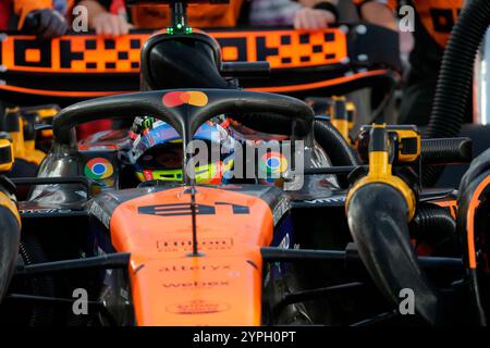 Doha, Katar. 30 novembre 2024. 30.11.2024, circuit international de Losail, Doha, formule 1 Qatar Airways Qatar Grand Prix 2024, photo Oscar Piastri (AUS), McLaren F1 Team Credit : dpa/Alamy Live News Banque D'Images