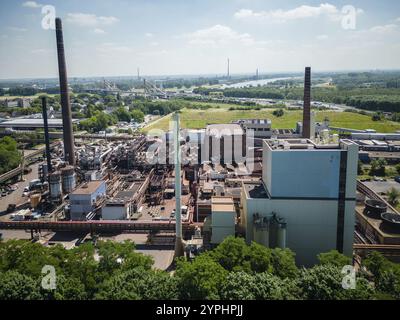 Venator Germany GmbH (anciennement Sachtleben Chemie GmbH) est un fabricant de produits chimiques avec un accent sur les pigments de dioxyde de titane, les produits de préservation du bois et Banque D'Images