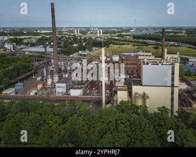 Venator Germany GmbH (anciennement Sachtleben Chemie GmbH) est un fabricant de produits chimiques avec un accent sur les pigments de dioxyde de titane, les produits de préservation du bois et Banque D'Images