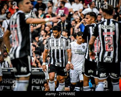 Buenos Aires, Argentine. 30 novembre 2024. COPA CONMEBOL Libertadores, finale, stade Mas Monumental. 30 novembre 2024. Atletico Mineiro vs Botafogo crédit : Facundo Morales/Alamy Live News Banque D'Images