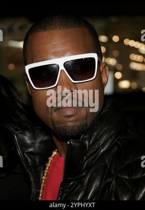 Kanye West à la première mondiale de 'Smokin' Aces', qui s'est tenue au Grauman's Chinese Theatre à Hollywood, aux Etats-Unis, sur 18 janvier 2007. Banque D'Images