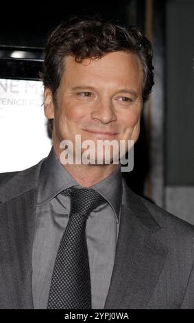 HOLLYWOOD, CA - 05 NOVEMBRE 2009 : Colin Firth au AFI FEST 2009 projection de 'A Single Man' au Grauman's Chinese Theater à Hollywood, USA le 5 novembre 2009. Banque D'Images