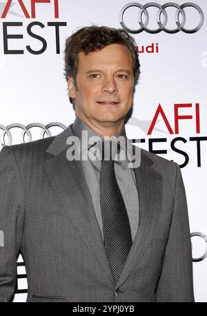 HOLLYWOOD, CA - 05 NOVEMBRE 2009 : Colin Firth au AFI FEST 2009 projection de 'A Single Man' au Grauman's Chinese Theater à Hollywood, USA le 5 novembre 2009. Banque D'Images