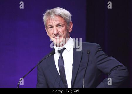 Marrakech, Maroc. 30 novembre 2024. Sean Penn assiste à la cérémonie d'hommage à Sean Penn lors du 21ème Festival International du film de Marrakech à Marrakech, Maroc, le 30 novembre 2024. Photo Aurore MARECHAL/ABACAPRESS. COM Credit : Abaca Press/Alamy Live News Banque D'Images