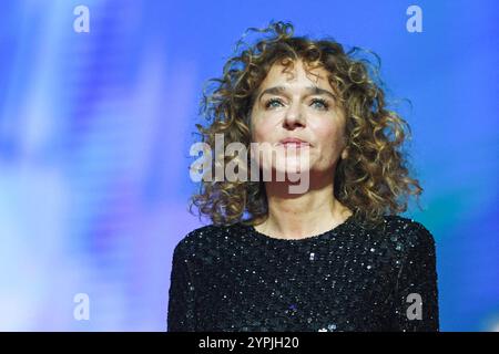 Marrakech, Maroc. 30 novembre 2024. Valeria Golino assiste à la cérémonie d'hommage à Sean Penn lors du 21ème Festival International du film de Marrakech à Marrakech, Maroc, le 30 novembre 2024. Photo Aurore MARECHAL/ABACAPRESS. COM Credit : Abaca Press/Alamy Live News Banque D'Images