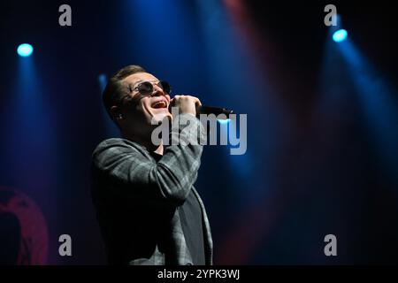 Paris, France. 30 novembre 2024. UB40, Matt Doyle se produit à l'Olympia à Paris, France le 30 novembre 2024. Photo Christophe Meng/ABACAPRESS. COM Credit : Abaca Press/Alamy Live News Banque D'Images