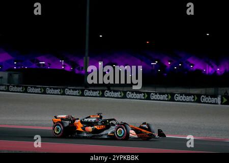 Doha, Katar. 30 novembre 2024. 30.11.2024, circuit international de Losail, Doha, formule 1 Qatar Airways Qatar Grand Prix 2024, photo Oscar Piastri (AUS), McLaren F1 Team Credit : dpa/Alamy Live News Banque D'Images