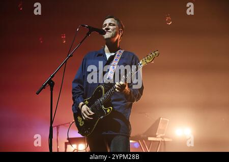 Londres, Royaume-Uni. 30 novembre 2024. LONDRES, ANGLETERRE - NOVEMBRE 30 : Leo Wyndham de "Palace" jouant à Eventim Apollo le 30 novembre 2024 à Londres, Angleterre. CAP/Mar © Mar/Capital Pictures crédit : Capital Pictures/Alamy Live News Banque D'Images