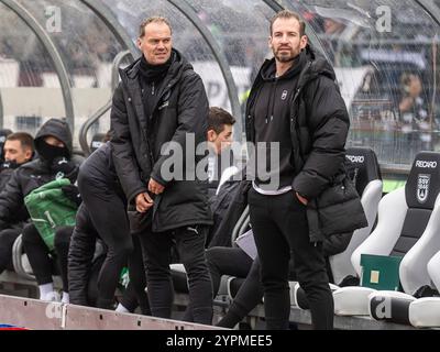 Jan Siewert, Cheftrainer (SpVgg Greuther Fuerth) vor dem Spiel, GER, SSV Ulm 1846 vs. SpVgg Greuther Fuerth, Fussball, 2. Bundesliga, Spielzeit 2024/2025, 01.12.2024, la réglementation DFB/DFL interdit toute utilisation de photographies comme séquences d'images et/ou quasi-vidéo. Foto : EIBNER/Michael Schmidt Banque D'Images