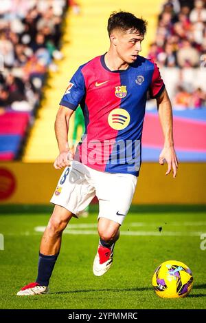 Barcelone, Espagne. 30 novembre 2024. Pedro GONZALEZ LOPEZ (Pedri) de Barcelone lors du championnat espagnol de la Liga match de football entre le FC Barcelone et l'UD Las Palmas le 30 novembre 2024 à l'Estadi Olimpic Lluis Companys à Barcelone, Espagne - photo Matthieu Mirville (J Garcia)/DPPI crédit : DPPI Media/Alamy Live News Banque D'Images