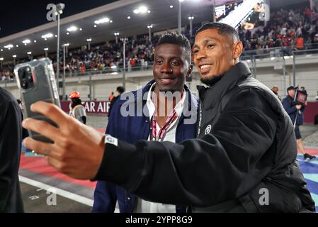 Doha, Qatar. 1er décembre 2024. VIP de la grille. Championnat du monde de formule 1, Rd 23, Grand Prix du Qatar, dimanche 1er décembre 2024. Doha, Qatar. Crédit : James Moy/Alamy Live News Banque D'Images