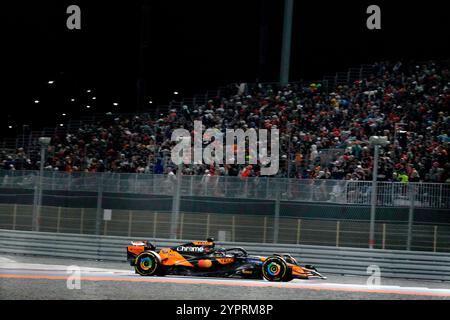 Doha, Katar. 1er décembre 2024. 01.12.2024, circuit international de Losail, Doha, formule 1 Qatar Airways Qatar Grand Prix 2024, photo Oscar Piastri (AUS), McLaren F1 Team Credit : dpa/Alamy Live News Banque D'Images