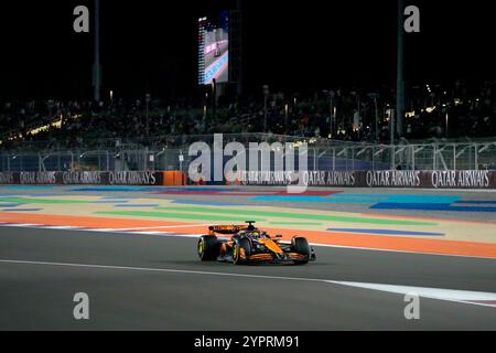 Doha, Katar. 1er décembre 2024. 01.12.2024, circuit international de Losail, Doha, formule 1 Qatar Airways Qatar Grand Prix 2024, photo Oscar Piastri (AUS), McLaren F1 Team Credit : dpa/Alamy Live News Banque D'Images