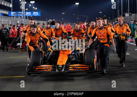 Doha, Katar. 1er décembre 2024. 01.12.2024, circuit international de Losail, Doha, formule 1 Qatar Airways Qatar Grand Prix 2024, photo Oscar Piastri (AUS), McLaren F1 Team Credit : dpa/Alamy Live News Banque D'Images