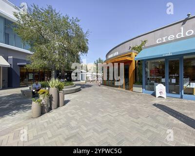 Centre commercial UTC Westfield à University Town Centre . Centre commercial en plein air avec chaînes de détaillants haut de gamme et restaurants. La Jolla, San Diego, Californie Banque D'Images