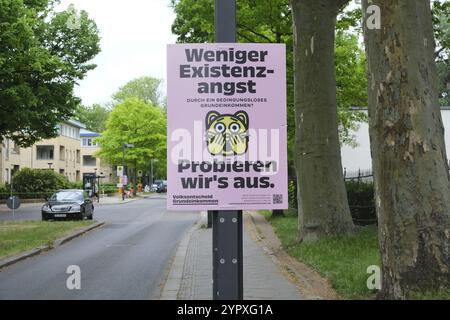 Berlin, Allemagne, 14 mai 2022, affiche pour le, Europe Banque D'Images