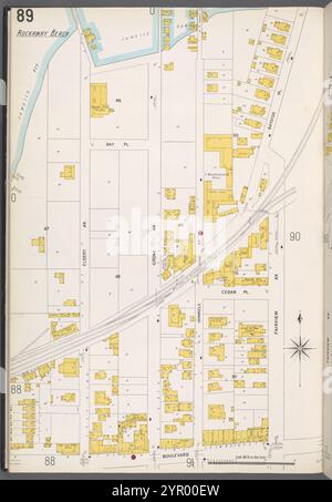 Queens V. 4, plate No. 89 [carte délimitée par Jamaica Bay, Fairview Ave., Boulevard, Eldert Ave.] 1884 - 1936 Banque D'Images