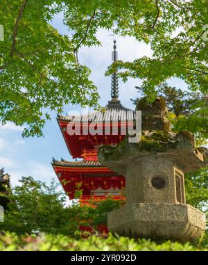 Temple Kiyomizudera, Kyoto Japon Banque D'Images