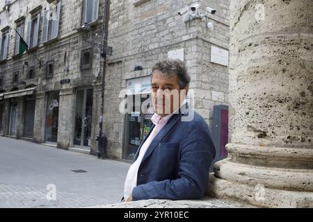 Portrait de Sandro Veronesi 28/09/2024 ©Basso Cannarsa/opale.photo Banque D'Images