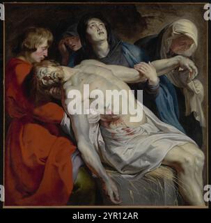 La tombe ; Peter Paul Rubens (flamand, 1577 - 1640) ; environ 1612 ; huile sur toile ; 131,1 × 130,2 cm (51 5/8 × 51 1/4 po) ; 93.PA.9 Banque D'Images