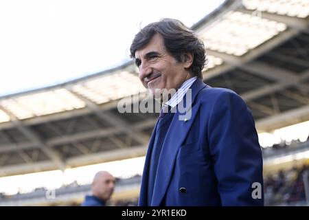 Torino, Italie. 23 décembre 2023. Foto Fabio Ferrari/LaPresse 23 Dicembre 2023 Torino, Italia - sport, calcio -ESCLUSIVA TORINO FC- Torino FC vs Udinese - Campionato Italiano di calcio Serie A TIM 2023/2024 - Stadio Olimpico Grande Torino. Nella foto : Urbano Cairo 23 décembre 2023 Turin, Italie - sport, calcio -EXCLUSIF TORINO FC- Torino FC vs Udinese - Championnat italien de football Serie A 2023/2024 - stade Olimpico Grande Torino. Sur la photo : Urbano Cairo crédit : LaPresse/Alamy Live News Banque D'Images