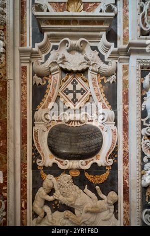 Chiesa del Gesù (Casa Professa, Sainte Marie de Jésus), église baroque et maniériste de Palerme, Italie Banque D'Images