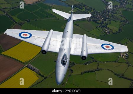 English Electric Canberra Air to Air photographie Banque D'Images