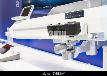 Robot de chirurgie interventionnelle. Technologies médicales. Banque D'Images