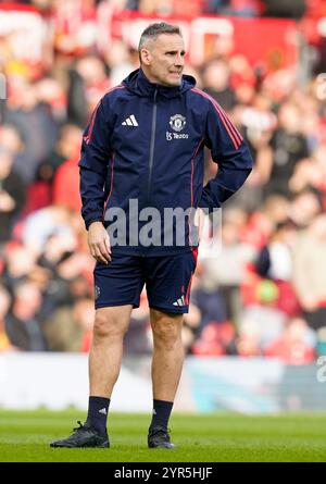 Manchester, Royaume-Uni. 1er décembre 2024. Lors du match de premier League à Old Trafford, Manchester. Le crédit photo devrait se lire : Andrew Yates/Sportimage crédit : Sportimage Ltd/Alamy Live News Banque D'Images