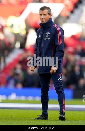 Manchester, Royaume-Uni. 1er décembre 2024. Manchester United Paulo Barreira lors du match de premier League à Old Trafford, Manchester. Le crédit photo devrait se lire : Andrew Yates/Sportimage crédit : Sportimage Ltd/Alamy Live News Banque D'Images