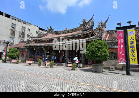 Dalongdong Baoan Temple est un temple chinois de religion populaire situé dans le district de Datong, Taipei, Taiwan. Construit à l'origine par des immigrants de Xiamen, Fuji Banque D'Images