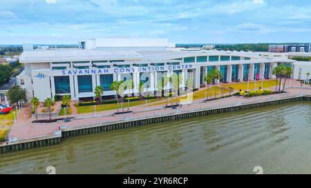 Savannah Convention Center at Savannah Georgia - SAVANNAH, GEORGIA - 28 OCTOBRE 2024 Banque D'Images