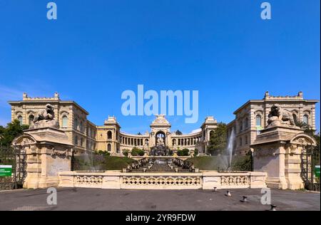 Palais Longchamp le 14 août 2024 à Marseille, France. Photographe : ddp images / STAR-images Banque D'Images