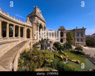 Palais Longchamp le 14 août 2024 à Marseille, France. Photographe : ddp images / STAR-images Banque D'Images