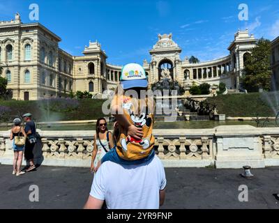 Palais Longchamp le 14 août 2024 à Marseille, France. Photographe : Peter Schatz Banque D'Images