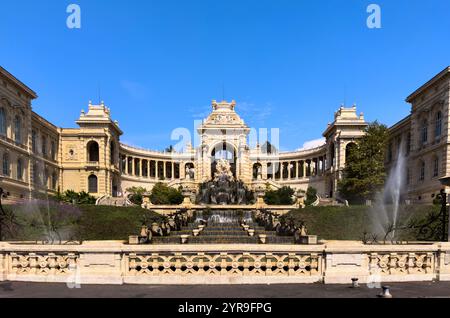 Palais Longchamp le 14 août 2024 à Marseille, France. Photographe : Peter Schatz Banque D'Images