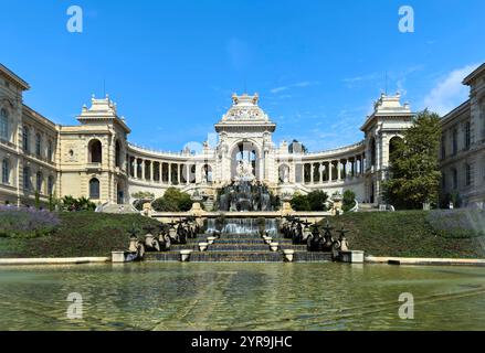 Palais Longchamp le 14 août 2024 à Marseille, France. Banque D'Images