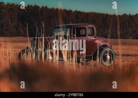 Ford 5 Window Coupe campagne 1932 Banque D'Images