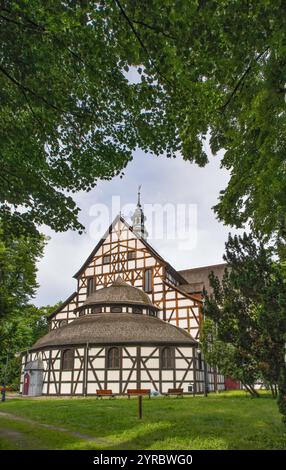 Église de la paix à colombages à Świdnica, région de basse-Silésie, Pologne Banque D'Images