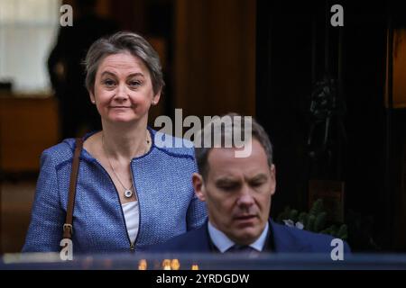 Londres, Royaume-Uni. 03 décembre 2024. Yvette Cooper, ministre de l'intérieur, député Pontefract Castleford et Knottingley. Les ministres assistent à la réunion du cabinet du gouvernement à Downing Street, Londres, Royaume-Uni crédit : Imageplotter/Alamy Live News Banque D'Images