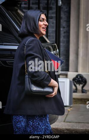 Londres, Royaume-Uni. 03 décembre 2024. Shabana Mahmood, secrétaire d'État à la Justice, Lord Chancelier, député Birmingham Ladywood. Les ministres assistent à la réunion du cabinet du gouvernement à Downing Street, Londres, Royaume-Uni crédit : Imageplotter/Alamy Live News Banque D'Images