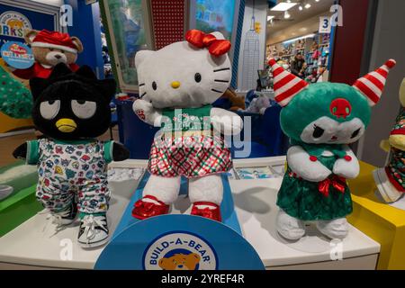 Atelier Build-A-Bear sur West 34th Street, NYC, États-Unis, 2024 Banque D'Images